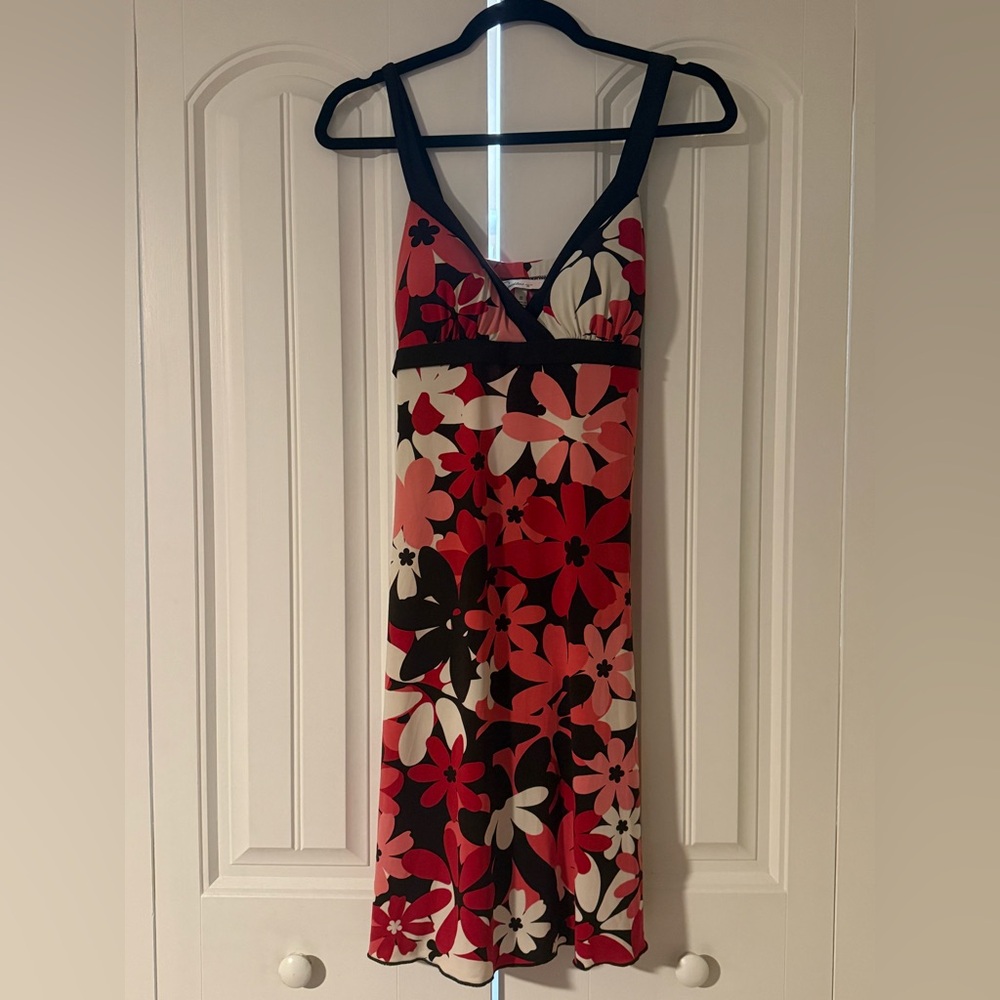 Speechless Black, Red & Coral Floral Maxi Dress
